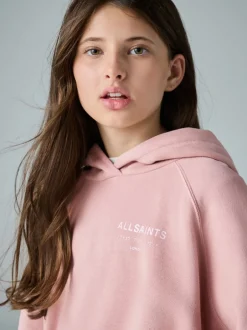 smALLSAINTS Mi-rose - Sweat à capuche Dana zippé oversize New