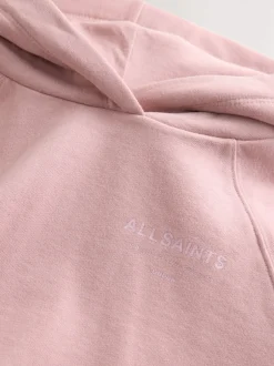 smALLSAINTS Mi-rose - Sweat à capuche Dana zippé oversize New