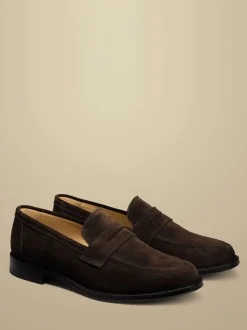 Charles Tyrwhitt Mocassins en daim Clearance