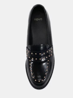 Novo Mocassins CARMELLA à clous Sale