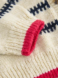 Next Mono Stripe (mono) - Cardigan à col en V (3-16ans)