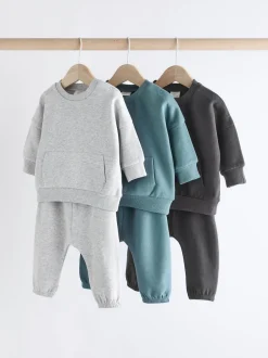 Next - Ensemble sweat et jogging bébé 6 pièces (0mois-3ans) monochrome Online