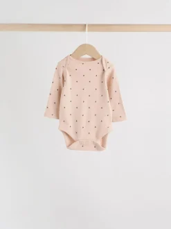 Next monochrome - Lot de 5 bodies bébé à manches longues Outlet