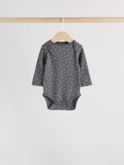 Next monochrome - Lot de 5 bodies bébé à manches longues Outlet