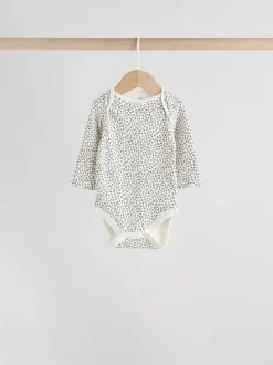 Next monochrome - Lot de 5 bodies bébé à manches longues Outlet