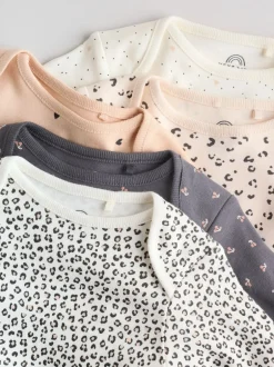 Next monochrome - Lot de 5 bodies bébé à manches longues Outlet