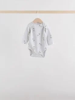 Next monochrome - Lot de 5 bodys à manches longues pour bébé Hot