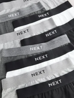 Next - Lot de 10 boxers (1.5-16ans) monochrome New