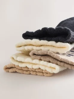 Next - Lot de 5 chaussettes pour bébé (0mois-2ans) monochrome Outlet