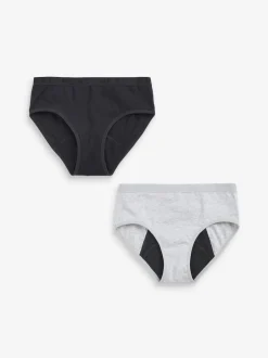 Next monochrome - Lot de 2 pantalons menstruels à flux intense (7-16 ans) Best