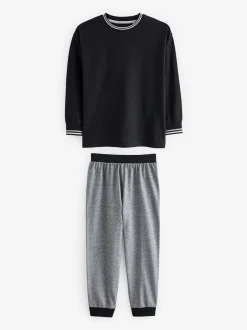 Next - Lot de 3 pyjamas à jambes courtes (3-16ans) (3-16ans) monochrome Hot