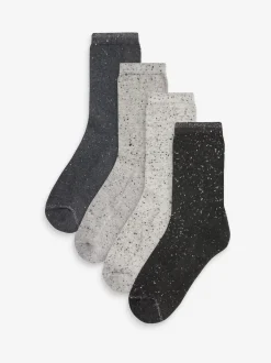 Next monochrome - Paquet de chaussettes à semelles coussinées de Neppy 4
