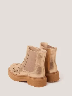 Monsoon bottes Chelsea métallisées