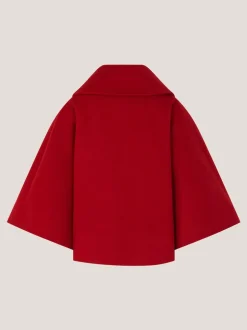 Monsoon Cape à nœud en velours Discount