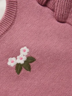 Monsoon ensemble bébé haut et salopette en maille Online