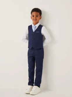 Monsoon Harry Costume 4pièces à chevrons avec Cravate New