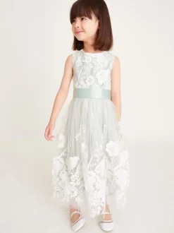 Monsoon Robe longue en dentelle brodée Alicia Sale