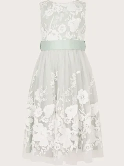 Monsoon Robe longue en dentelle brodée Alicia Sale