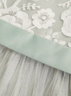 Monsoon Robe longue en dentelle brodée Alicia Sale