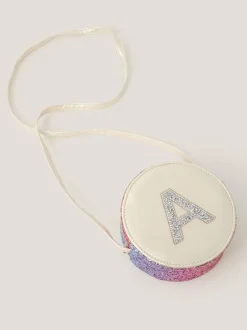 Monsoon sac à initiale rond pailleté Hot