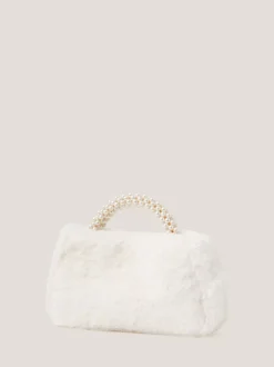 Monsoon sac à poignée en perles duveteuses Hot