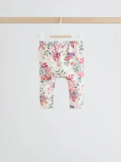 Next Motif floral rose/crème - Ensemble 2 pièces avec pulls et leggings à nœud bébé (0mois-2ans) Discount