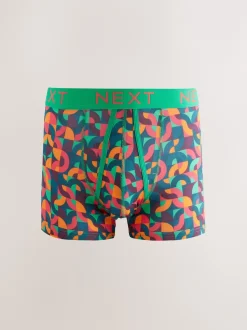 Next Motif géométrique lumineux - Caleçon A-Front 8 Pack Hot