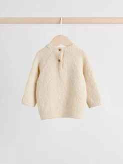 Next - Ensemble haut et legging en maille (0mois-2ans) Motif ours neutre New