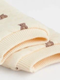 Next Motif ours neutre - Ensemble sweat matelassé et survêtement bébé (0mois à2ans) Discount