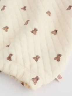 Next Motif ours neutre - Ensemble sweat matelassé et survêtement bébé (0mois à2ans) Discount