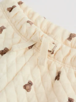 Next Motif ours neutre - Ensemble sweat matelassé et survêtement bébé (0mois à2ans) Discount