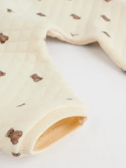 Next Motif ours neutre - Ensemble sweat matelassé et survêtement bébé (0mois à2ans) Discount