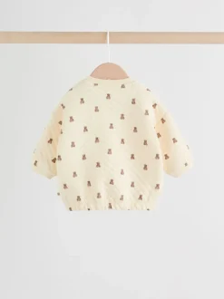 Next Motif ours neutre - Ensemble sweat matelassé et survêtement bébé (0mois à2ans) Discount