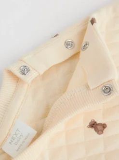 Next Motif ours neutre - Ensemble sweat matelassé et survêtement bébé (0mois à2ans) Discount