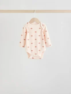 Next Motif ours neutre - Lot de 5 bodies bébé à manches longues Best