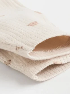 Next Motif ours neutre - Lot de 5 bodys à manches longues pour bébé Hot