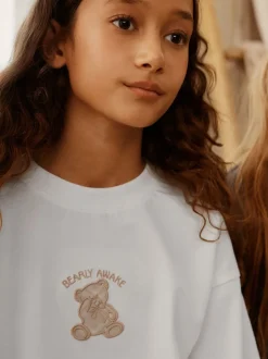 Next Motif ours neutre - Lot de 2 pyjamas tissés à carreaux (3-16ans)