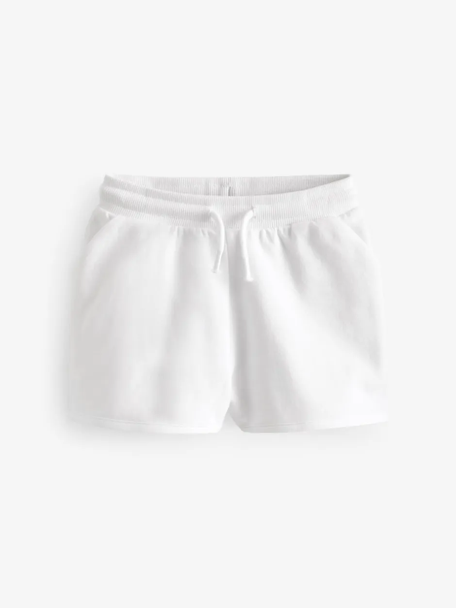 Next Motif uni blanc - Short en jersey (3-16ans) Sale