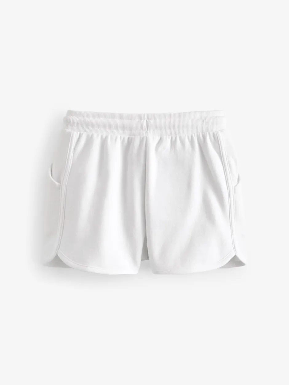 Next Motif uni blanc - Short en jersey (3-16ans) Sale