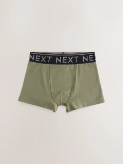 Next - Lot de 7 boxers (2-16ans) Multi automnal avec ceinture noire Best