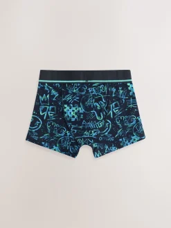 Next Multi Grafitti Imprimé - Lot de 5 boxers (3-16ans) Best