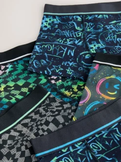 Next Multi Grafitti Imprimé - Lot de 5 boxers (3-16ans) Best