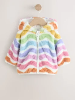 Next Multi Lumineux - Veste zippée à capuche en polaire bébé (0mois-2ans) Best