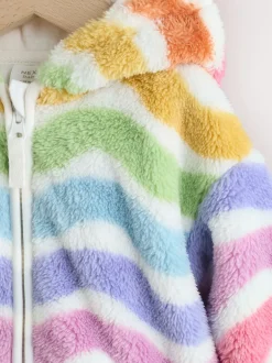 Next Multi Lumineux - Veste zippée à capuche en polaire bébé (0mois-2ans) Best