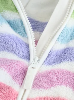 Next Multi Lumineux - Veste zippée à capuche en polaire bébé (0mois-2ans) Best