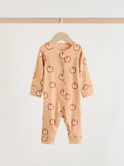 Next Multi Safari Animal - Combinaisons de sommeil pour bébé 4 Pack (0mois-3ans) Outlet