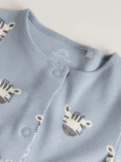 Next Multi Safari Animal - Combinaisons de sommeil pour bébé 4 Pack (0mois-3ans) Outlet