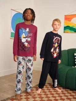 Next Multi Sonic - Lot de 2 pyjamas sous licence Jogger (3-14ans) New