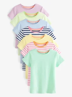 Next Multi Stripe (Multi Stripe) - Pack T-shirt 7 (3-16ans)