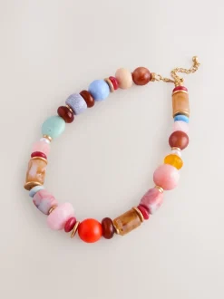 Next Multicolore - Collier de grosses perles Online